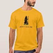 Don’t Hex Me Witch Gadsden Flag Parody T-Shirt (Vorderseite)