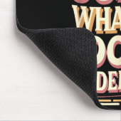 Don’t judge what you don’t understand mousepad (Ecke)