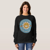 Don t Let Idiots Ruin Your Day daisy flower Sweatshirt (Vorne ganz)