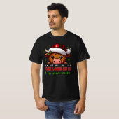 Don’t Look at Me, I’m Not Cute – Reindeer Design T-Shirt (Vorne ganz)