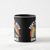 Don’t Mess With Dinkasaurus Pickleball Tasse (Zentrum)