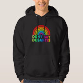 Don t Say DeSantis Florida Say Gay LGBTQ Pride Ant Hoodie (Vorderseite)