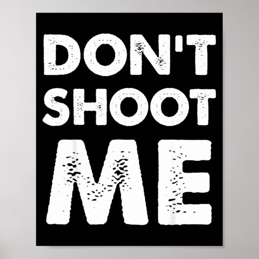 Don’t Shoot Me Poster (Vorne)