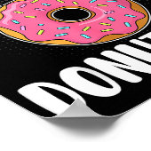Don’t Skip Donut Day Funny Workout For Donut Lover Poster (Ecke)