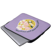 Don’t Stop Until You Are Proud  Motivational Quote Laptopschutzhülle (Vorne Knopf)