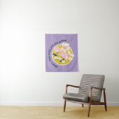 Don’t Stop Until You Are Proud  Motivational Quote Wandteppich (Beispiel)