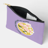 Don’t Stop Until You Are Proud Motivational Quote Zubehörtasche (Offen)