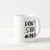 Don’t Stress Meowt Kaffeetasse (VorderseiteRechts)