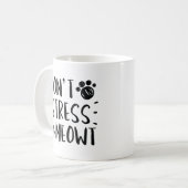 Don’t Stress Meowt Kaffeetasse (Vorderseite Links)