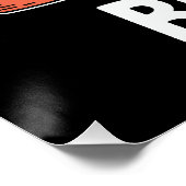 Don’t Succ, Be Kind – Cute Cactus Pun Poster (Ecke)