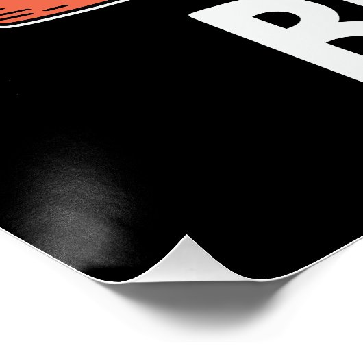 Don’t Succ, Be Kind – Cute Cactus Pun Poster (Ecke)