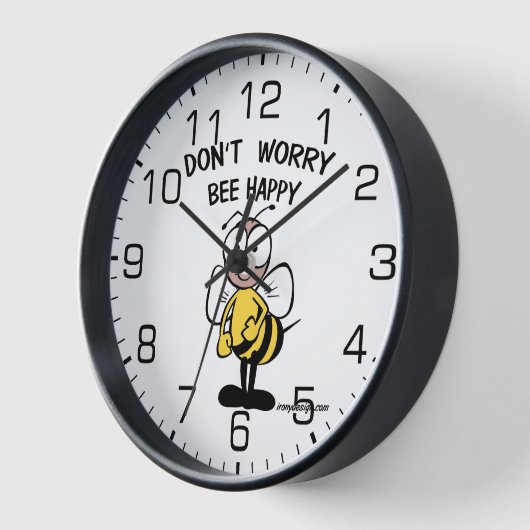 Don’t Worry Bee Happy Uhr (Winkel)