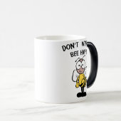 Don’t Worry Bee Happy Verwandlungstasse (VorderseiteRechts)