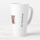 Don Vitone – Roter Teddy King Vitotone Bear – Rote Milchtasse (Rechte Ecke)