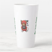 Don Vitone – Roter Teddy King Vitotone Bear – Rote Milchtasse (Vorderseite)
