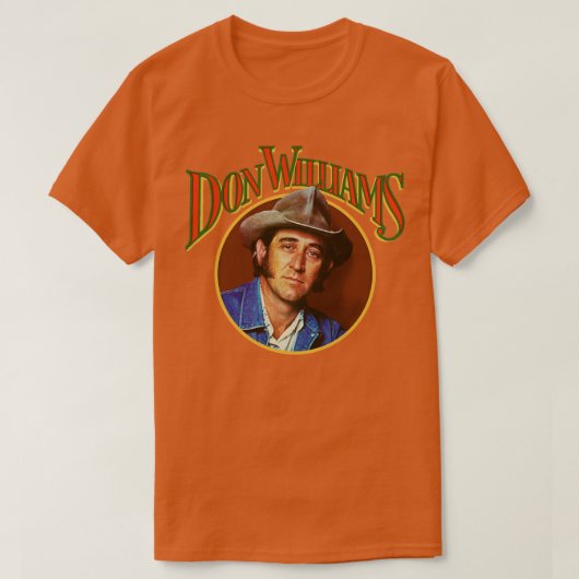 Don Williams Classic Country Icon Tribute T-Shirt (Design vorne)