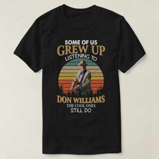 Don Williams Country Artist würdigt Hit B T-Shirt (Design vorne)
