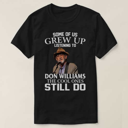 Don Williams Country Artist würdigt Hit B T-Shirt (Design vorne)