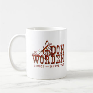 Don Worden Singer~Songwriter Lefty-Tasse Kaffeetasse