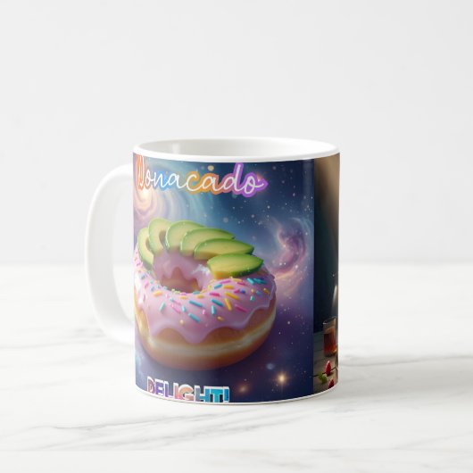 Donacado Delight! Coffee Cup Kaffeetasse (Vorderseite Links)