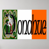 Donahue Celtic Dragon Print Poster (Vorne)