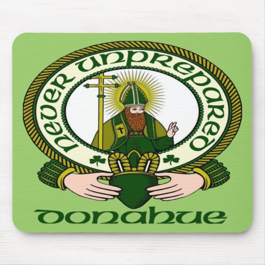 Donahue Clan-Motto-Mausunterlage Mousepad (Vorne)