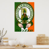 Donahue Clan Motto Poster Print (Küche)