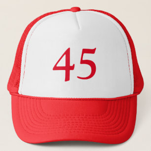Donal Trump 45 Truckerkappe