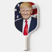 DONALAD TRUMP PICKLEBALL PADDLE (Rückseite)