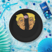 Donald Brain Trumpkin Artwork Pappteller (Party)