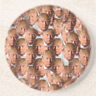 donald drumpf getränkeuntersetzer