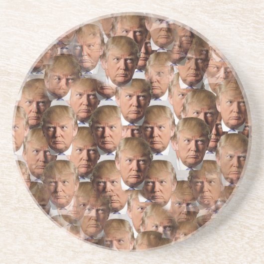 donald drumpf getränkeuntersetzer (Vorne)