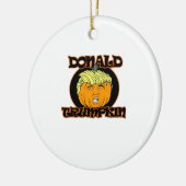 Donald Halloween Costume Trumpkin Keramik Ornament (Links)