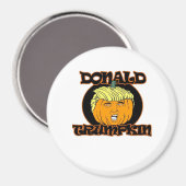 Donald Halloween Costume Trumpkin Magnet (Vorderseite/Rückseite)