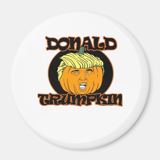 Donald Halloween Costume Trumpkin Magnet (Vorne)