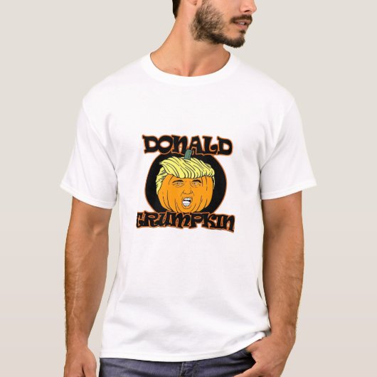 Donald Halloween Costume Trumpkin T-Shirt (Vorderseite)