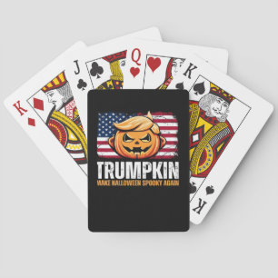 Donald Halloween - Trumpkin macht Halloween Spooky Spielkarten