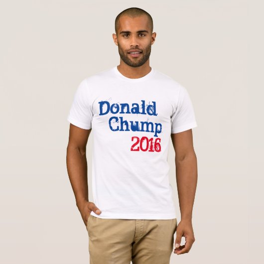 Donald-Holzklotz T-Shirt (Vorne ganz)