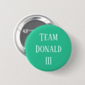 Donald III., König von Schottland Button (Vorne & Hinten)