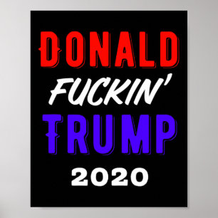 Donald Ing Trump Präsident Geschenk für Männer und Poster