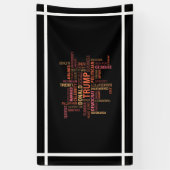 Donald j Trump 2016 Präsidentschaftskandidat Banner (Vertikal)