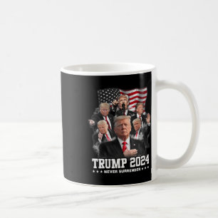 Donald J Trump 2024 Nie übergeben 1 Kaffeetasse