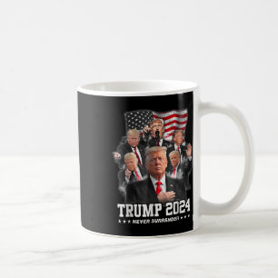 Donald J Trump 2024 Nie übergeben 1 Kaffeetasse