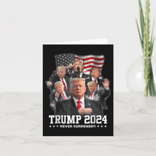 Donald J Trump 2024 Nie übergeben 1 Karte