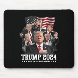Donald J Trump 2024 Nie übergeben 1 Mousepad