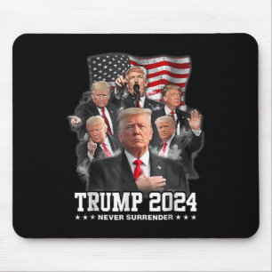 Donald J Trump 2024 nie übergeben Mousepad