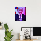 Donald J. Trump, 45. Präsident der Vereinigten Sta Poster (Heimbüro)