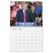 Donald J. Trump Classic Campaign Foto Calendar Kalender (Feb 2026)