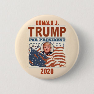 Donald J. Trump für Präsidenten 2020 Button