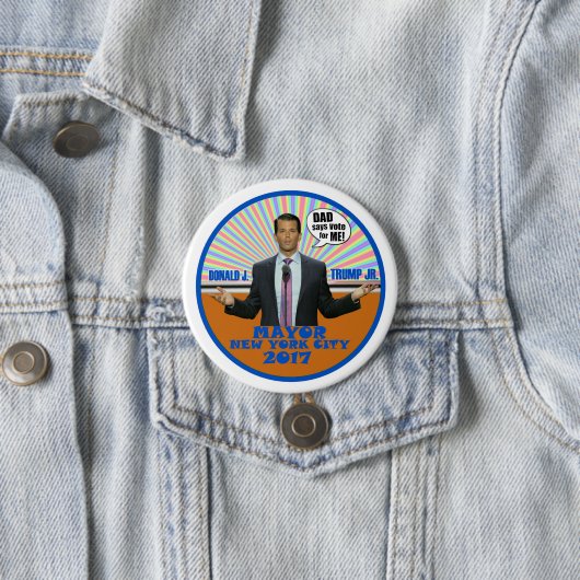Donald J. Trump, Jr. Button (Beispiel)